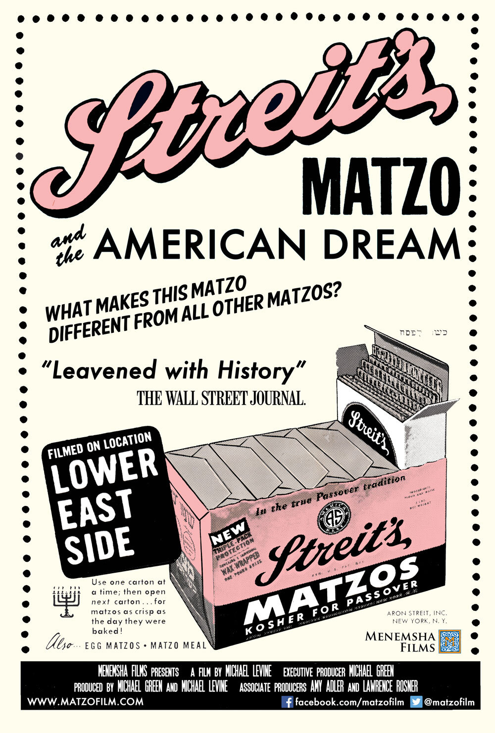 Streit's: Matzo and the American Dream Streit's: Matzo and the American Dream